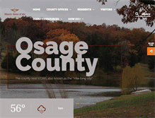 Tablet Screenshot of osagecountygov.com